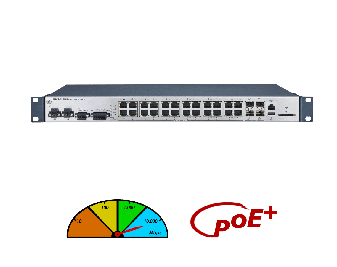 سوئیچ صنعتی Microsens - Profi Line 10G Switch