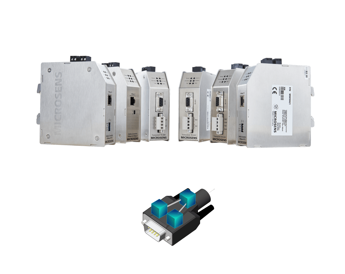 سوئیچ صنعتی Microsens - Profi Line Converter